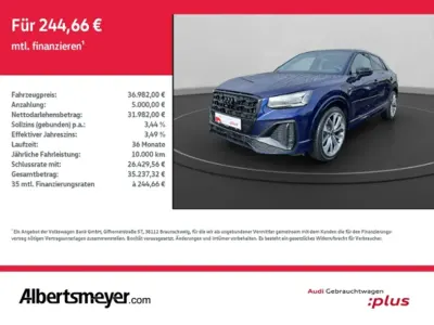 Usata Audi Q2 S-Line 150 CV (110 kW) 2025 Blu SUV