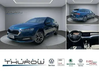 Gebraucht Skoda Octavia Clever 150 PS (110 kW) 2022 Lavablau Limousine