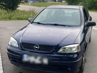 Gebraucht Opel Astra 101 PS (74 kW) 1999 Blau Kleinwagen