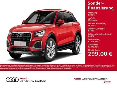 Gebraucht Audi Q2 Advanced Plus 150 PS (110 kW) 2024 Progressivrot metallic SUV