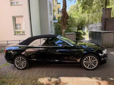 Gebraucht Audi A5 Cabriolet 160 PS (117 kW) 2010 Schwarz Cabrio