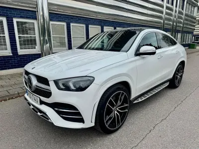 Gebraucht Mercedes GLE400 AMG line 330 PS (242 kW) 2020 Weiß Coupé