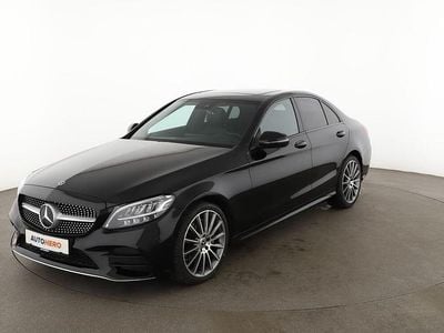 Gebraucht Mercedes C220 AMG line 2021 Schwarz Limousine