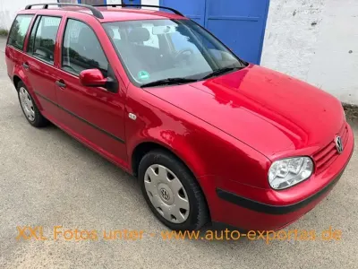 Gebraucht VW Golf IV Edition 116 PS (85 kW) 2001 Rot Kombi