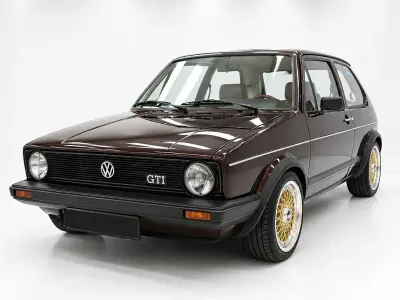 Brugt VW Golf I GTI 110 HK (80 kW) 1982 Brun Hatchback