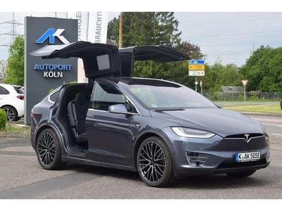 Gebraucht Tesla Model X Performance 584 kW (795 PS) 2020 Grau metallic (metallic) SUV