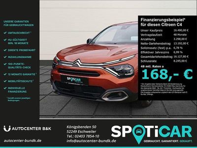Gebraucht Citroën C4 PureTech 131 PS (96 kW) 2022 Braun Limousine