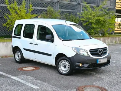Gebraucht Mercedes Citan 108 75 PS (55 kW) 2015 Weiß Van / Kleinbus