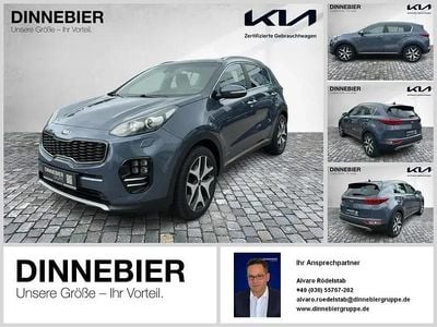 Usata Kia Sportage GT-Line 177 CV (130 kW) 2019 Blu SUV