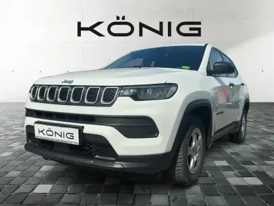 Gebraucht Jeep Compass Sport 131 PS (96 kW) 2021 Weiß SUV