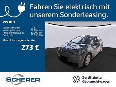 Gebraucht VW ID.3 110 kW (150 PS) 2021 Grau Kleinwagen