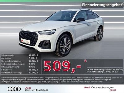 Gebraucht Audi Q5 Sportback S-Line 367 PS (269 kW) 2022 Gletscherweiss metallic SUV