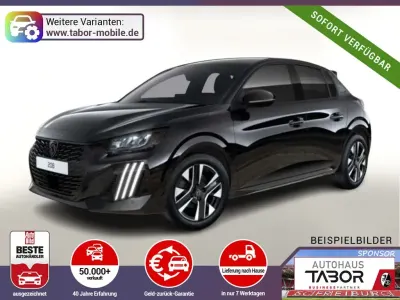 Neu Peugeot 208 Allure 145 PS (106 kW) 2025 Schwarz Kleinwagen