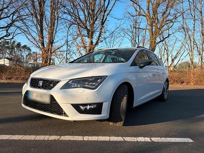 Usata Seat Leon ST FR 150 CV (110 kW) 2016 Bianco Station wagon