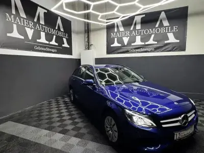 Brugt Mercedes C220 252 HK (185 kW) 2018 Sort Stationcar