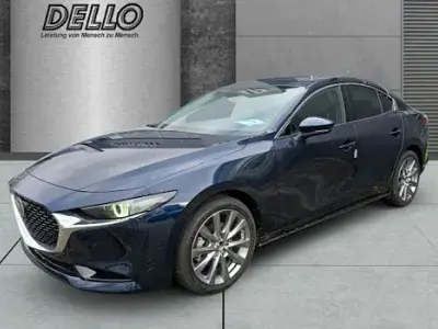 Ny Mazda 3 Takumi-Line 140 HK (102 kW) 2026 Blå Sedan