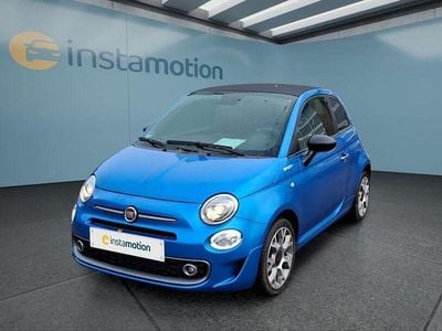 Brugt Fiat 500C Sport 69 HK (50 kW) 2021 Blå Cabriolet