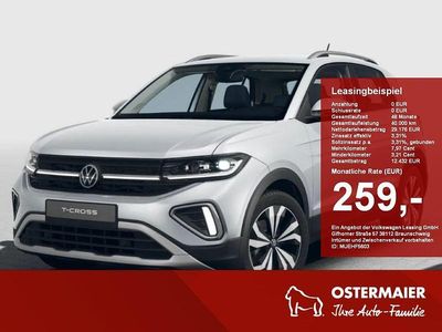 Reflexsilber Neu 2025 VW T-Cross Style SUV | 36.390 €