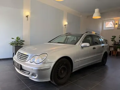 Brugt Mercedes C200 122 HK (89 kW) 2007 Sølv Sedan