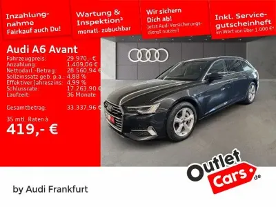 Gebraucht Audi A6 S-Line 299 PS (219 kW) 2022 Manhattangrau metallic/manhatt Kombi