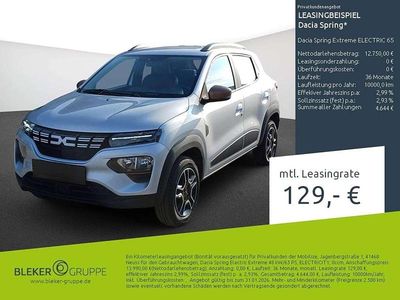 Gebraucht Dacia Spring Extreme 47 kW (65 PS) 2023 Silber Kleinwagen