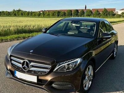 Usata Mercedes C180 Avantgarde 156 CV (114 kW) 2014 Marrone Berlina