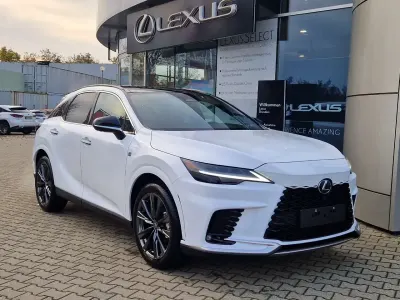 Neu Lexus RX350h E-FOUR F-Sport 250 PS (183 kW) 2026 Fuijiweiß glass flake SUV