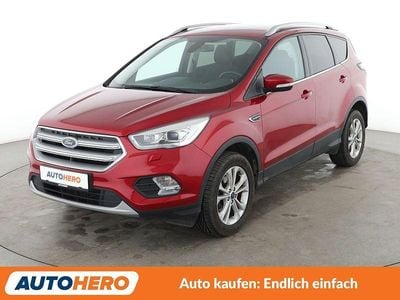 Rot Gebraucht 2017 Ford Kuga Titanium SUV | 14.720 € (Fairer Preis)
