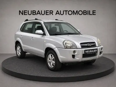 Gebraucht Hyundai Tucson GLS 141 PS (103 kW) 2009 Silber SUV