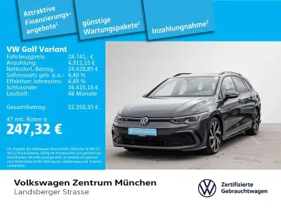 Second-hand VW Golf VIII R-line 150 CP (110 kW) 2023 Gri Break