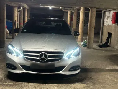 Brugt Mercedes E200 136 HK (100 kW) 2015 Sølv Sedan