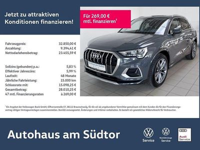 Usata Audi Q3 Advanced Plus 150 CV (110 kW) 2023 Grigio SUV