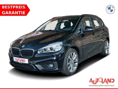 Gebraucht BMW 218 Active Tourer Advantage 150 PS (110 kW) 2018 Schwarz Van / Kleinbus