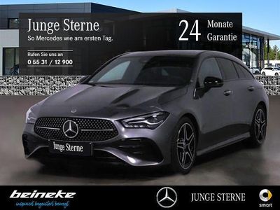Lack mountaingrau Gebraucht 2024 Mercedes CLA200 Shooting Brake AMG Kombi | 32.450 € (Fairer Preis)