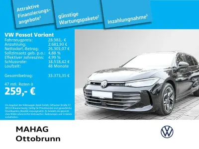 Gebraucht VW Passat Business 150 PS (110 kW) 2024 Schwarz Kombi