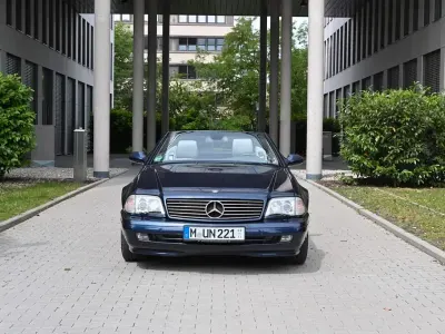 Gebraucht Mercedes SL320 224 PS (164 kW) 2001 Blau Cabrio