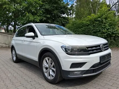Gebraucht VW Tiguan Highline 150 PS (110 kW) 2020 Weiß SUV
