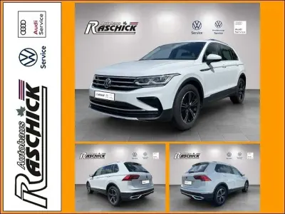 Gebraucht VW Tiguan Elegance 150 PS (110 kW) 2022 Pure white (weiß) SUV