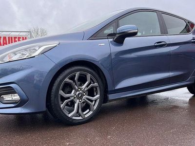 Gebraucht Ford Fiesta ST-Line 125 PS (91 kW) 2019 Blau Kleinwagen