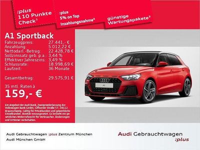 Rot Gebraucht 2025 Audi A1 Sportback Advanced Kleinwagen | 27.441 € (Fairer Preis)