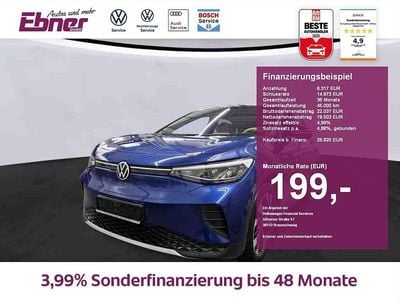 Gebraucht VW ID.4 Pro Performance 150 kW (204 PS) 2020 Blue dusk metallic/schwarz SUV