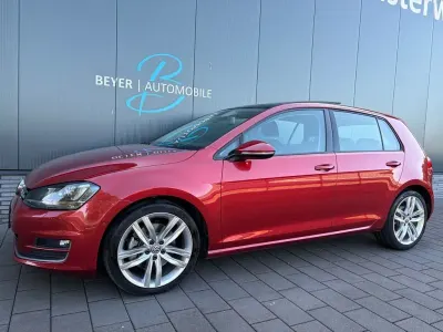 Gebraucht VW Golf VII Highline 140 PS (102 kW) 2013 Rot Limousine