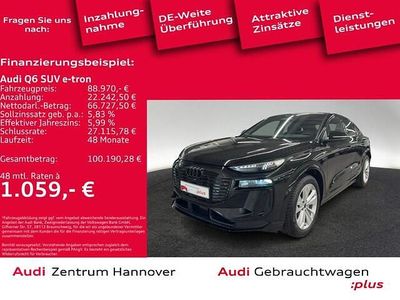 Gebraucht Audi Q6 Sportback e-tron Ambiente 284 kW (387 PS) 2025 Mythosschwarz metallic SUV