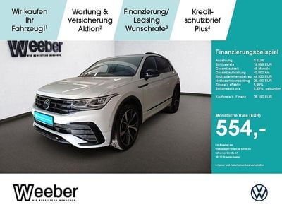 Gebraucht VW Tiguan R-line 245 PS (180 kW) 2023 Oryxweiß perlmutteffekt (metallic) SUV