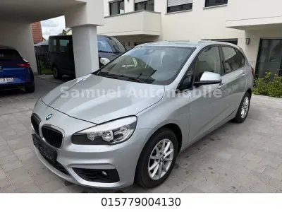 Gebraucht BMW 218 Active Tourer Advantage 150 PS (110 kW) 2016 Silber Van / Kleinbus