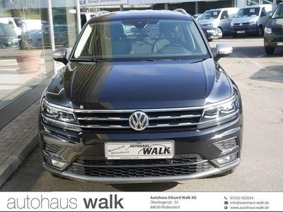 Gebraucht VW Tiguan Allspace Comfortline 150 PS (110 kW) 2020 Schwarz SUV