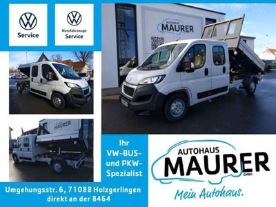 gebraucht Peugeot Boxer Doka 435 L3 Blue HDI Dreiseitenkipper Scatol