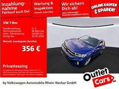 Usata VW T-Roc R-line 190 CV (139 kW) 2023 Blu SUV