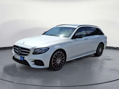 Gebraucht Mercedes E400 AMG line 340 PS (250 kW) 2018 Weiß Kombi