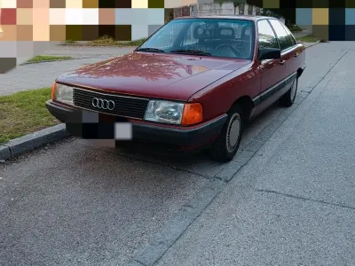 Gebraucht Audi 100 90 PS (66 kW) 1984 Rot Limousine